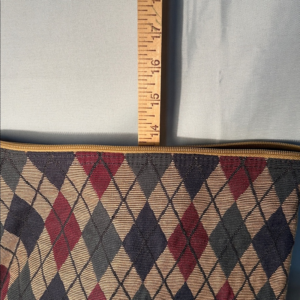 Stylish Argyle Patterned Golf Shoe/Accessories Ba… - image 8